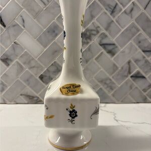 Royal Tara China Blue Floral Vase